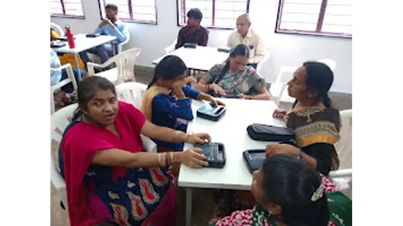Baselining of Braille reading skills in JSB blind school, Ramanagara