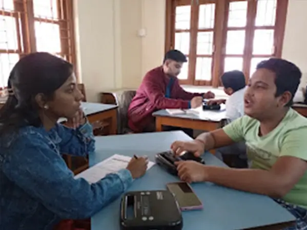 Baselining of braille reading skills in school