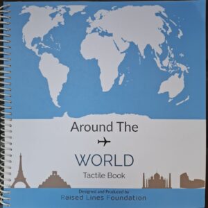 Around the world tactile book